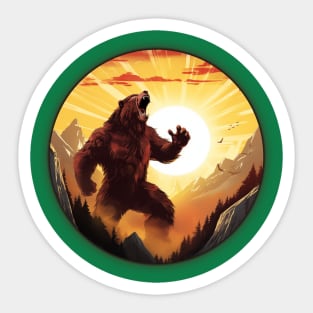 Wolverine Sunrise Sticker